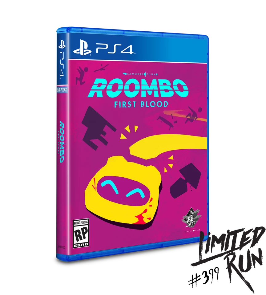 ROOMBO FIRST BLOOD (LRG) - Playstation 4, Brand New - Image 1 of 1