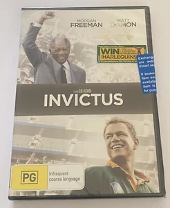Invictus (DVD, 2009) NEW & SEALED** Movie ๐ฟ Rated PG Matt Damon Region 4 AU - Picture 1 of 2
