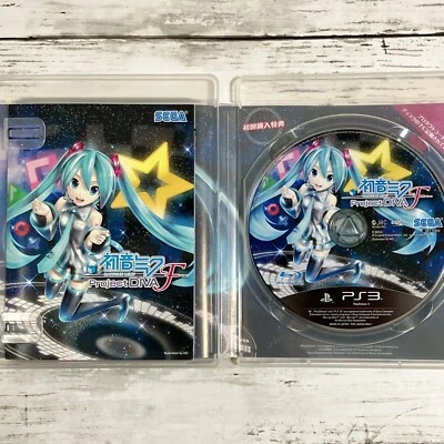 Hatsune Miku Project Diva F SONY PlayStation 3 PS3 BLJM60257 SEGA Japan Version - Image 1 of 4
