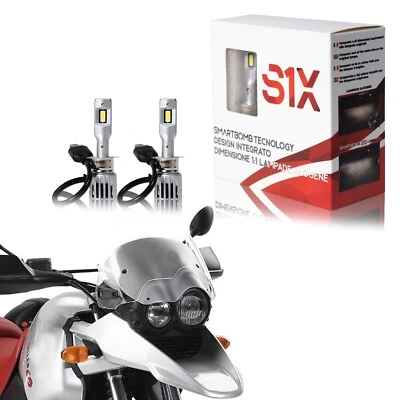 Lámparas LED H1 BMW R 1150 1999-2003 GS Mini 8000lm 55w 6000k - Imagen 1 de 4
