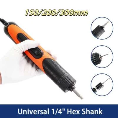 150/200/300mm Metric Hex Key Allen Drill Bit Set S2 Quick Change Driver Magnetic - Image 1 of 4