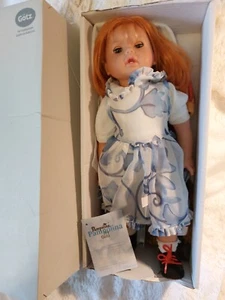 Vintage GOTZ PAMPOLINA 17" Doll 3 Outfits Original Clothing Hard Body Excellen - Picture 1 of 11