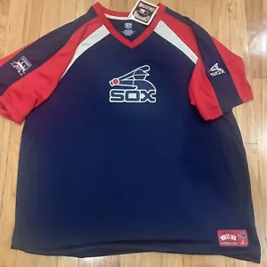 Mlb Chicago White Sox Pull Over Jersey Men’s XX Large New With Tags - Picture 1 of 6