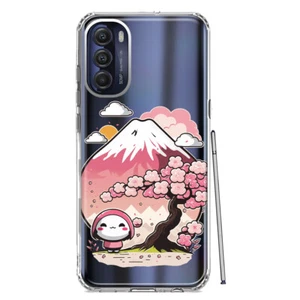 For Motorola Moto G Stylus 4G 2022 Shockproof Case Cherry Blossom Mochi Girl - Picture 1 of 6