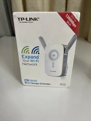 TP-LINK AC1200 Wall Plug Wi-Fi Range Extender 1200 Mbps  Brand NEW Sealed - Image 1 of 4