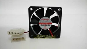 EVERCOOL EC6015M12C 6DC12V 0.08A 0.96W 6CM Silent Cooling Fan - Picture 1 of 2