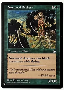 MTG Portal Second Age (P02) Norwood Archers - NM Pack Fresh - Common - The List - Picture 1 of 1