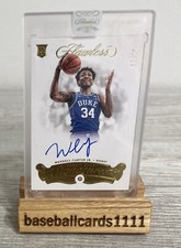 2018 Flawless Collegiate Wendell Carter Jr Rookie Diamond Auto Autograph /25 O