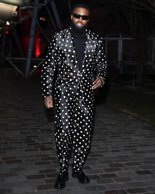 Костюмы Black Dot для мужчин 2 штуки однобортные с широким вырезом лацкан для свадьбы - Изображение 1 из 4