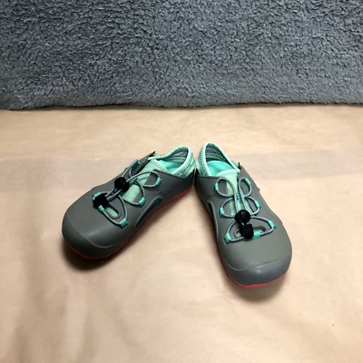 Bogs Kids Toddler Size 12 Flo Sandal Summer Land/Water 72367K Gray/Turquoise - Image 1 of 4