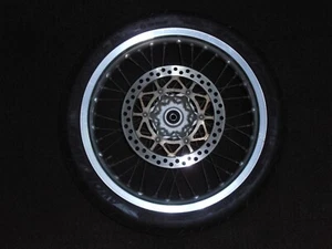 Suzuki DR125 SM K9 2011 Ruota anteriore & disco & pneumatico 11/22 - Foto 1 di 12