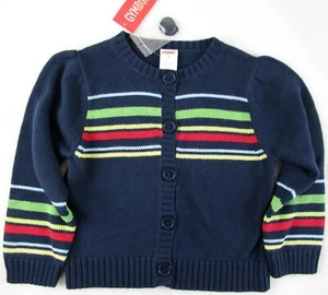 NWT Gymboree Girl's 100% Cotton Navy Sweater, Wish You Were Here, Size 4, $34.50 - Picture 1 of 2