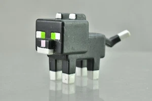 Minecraft Black Tuxedo Cat Chest Grass Series 1 Mini Mojang 1" - Picture 1 of 3
