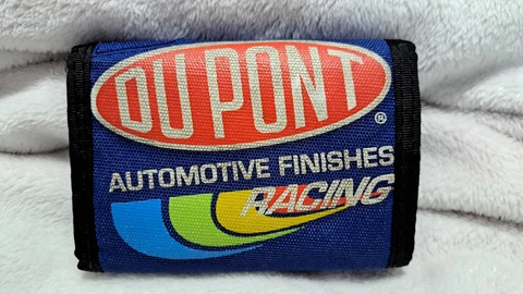 Nascar #24 Jeff Gordon Trifold Wallet Dupont Vintage Rare Cover