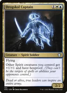 4x Drogskol Captain - NM - Crimson Vow Commander - SPARROW MAGIC mtg - Picture 1 of 1