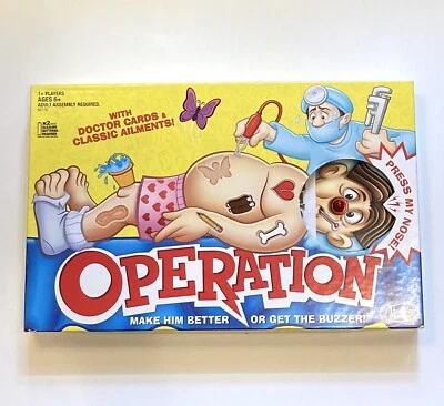 Hasbro Gaming Operation Interactive Game Age 6+ Years Toys for Kids 1+ Players - Image 1 of 4