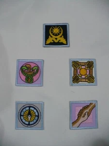 JUEGO COMPLETO DE CINCO INSIGNIAS SCOUT DE MALASIA SENIOR 2DA EDICIÓN - Imagen 1 de 1