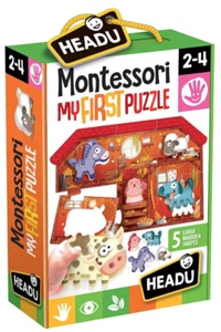 Headu Montessori erstes Puzzle Der Bauernhof Puzzle Spaß pädagogische Kinder
