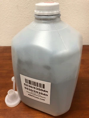 (1 kg/1.000 g) Recarga de tóner a granel para Dell 5230n, 5230dn, 5350dn, 5530dn, 5535dn Foto 1 de 3