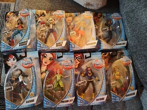 Rare DC Super Hero Girls 6" Dolls NEW COMPLETE 8 In Set Mattel, Warner Bros.. - Picture 1 of 23