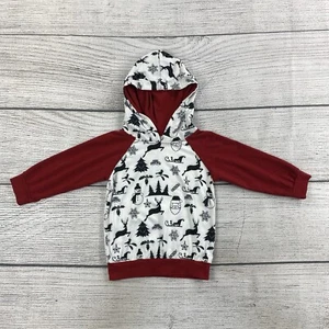 Mejor Invierno Feliz Navidad Sudadera con Capucha Niño Pequeño Talla 3 Pullover Suéter con Capucha  - Imagen 1 de 8