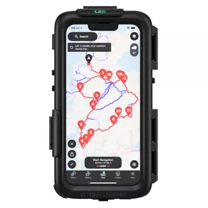 Ultimateaddons Motorcycle Waterproof Mount Case Compatible with iPhone 13/13 Pro - Picture 1 of 10