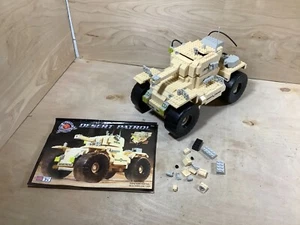 Mega Bloks 9761 Desert Patrol Vehicle Tank Pro Builder Collector's Series W Box - Picture 1 of 12