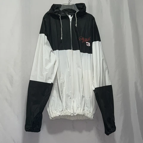 vintage dale Earnhardt rain jacket windbreaker men’s size Xl Has Flaws E1650 Cover