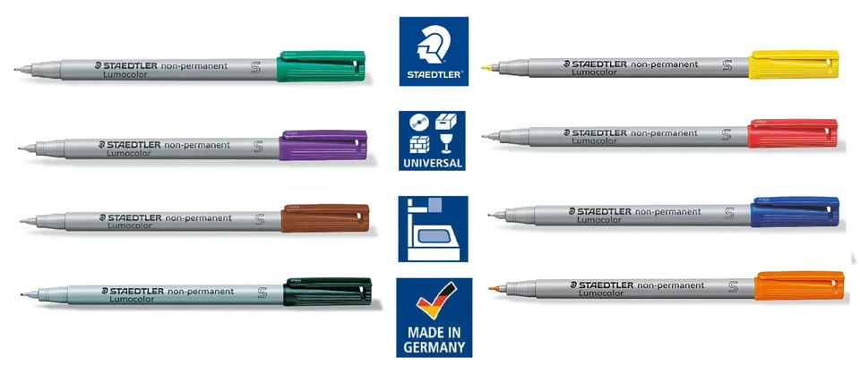 LUMOCOLOR 311 - UNIVERSALSTIFT - NON-PERMANENT -S- AUSWAHL STAEDTLER # NEU OVP - Bild 1 von 1
