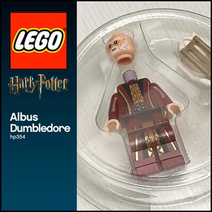 GENUINE LEGO Harry Potter Minifigure Albus Dumbledore hp354 - Picture 1 of 2