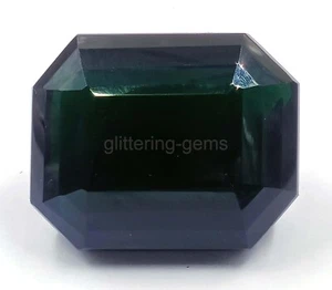 312.00 Ct Emerald Cut Green Moldavite Certified IGL  Loose Gemstone 5MSN - Picture 1 of 7