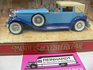 Yesteryear 1930 Duesenberg Model J hellblau Y4 - Bild 1 von 1