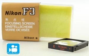 🎦👀✨Almost Unused✨ Nikon Focusing Screen Type E Red Dot F3 F3HP F3/T From JAPAN - Picture 1 of 9