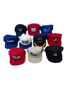 Vintage Trucker Hat Cap Lot 10 Snapbacks 90s 00s Y2K Reseller Bundle Farmer Auto - Picture 1 of 7