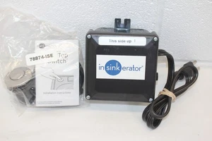 InSinkErator Garbage Disposal  Dual Outlet Kit w/ Sinktop Brushed Nickel Switch - Picture 1 of 10