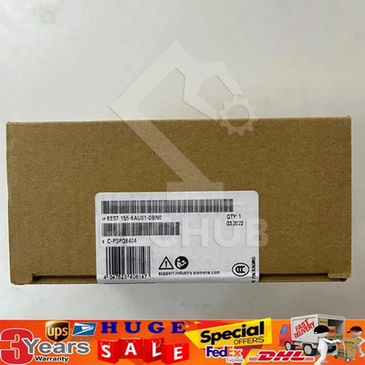 1 PCS New In Box Siemens 6ES7155-6AU01-0BN0 PLC Module 6ES7 155-6AU01-0BN0 - Image 1 of 3