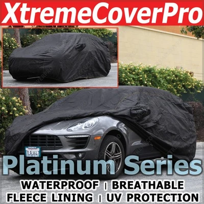 Cubierta impermeable para automóvil Volvo XC70 2013 2014 2015 con bolsillo espejo negro Foto 1 de 4