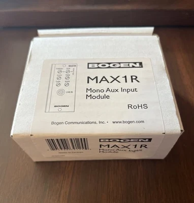 Bogen MAX1R Mono Aux Input Module - Image 1 of 4
