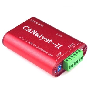 CAN Analyzer CANOpen J1939 Convertisseur USBCAN-2II Compatible avec ZLG USB9017 - Photo 1/6