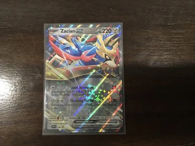 Zacian ex 198 Sv: Scarlet & Violet Promo Cards Holo - Image 1 of 2