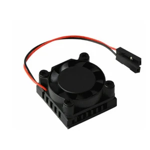 Fast Cooling Square 1/2 Dual Single Fan With Heatsink For Raspberry Pi 3B/3B+ A - Zdjęcie 1 z 7
