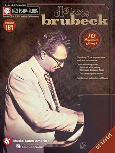 Dave Brubeck Jazz Play-Along Vol 161 Bb Eb C BC Instruments Sheet Music Book CD - Picture 1 of 1
