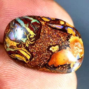 10.74 ct Splendid Fancy (20 x 13 mm) Multi Color Australian Koroit Boulder Opal - Picture 1 of 1