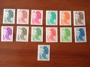 France Yvert Num 2178-2190 ** Liberté 1982 - Imagen 1 de 1