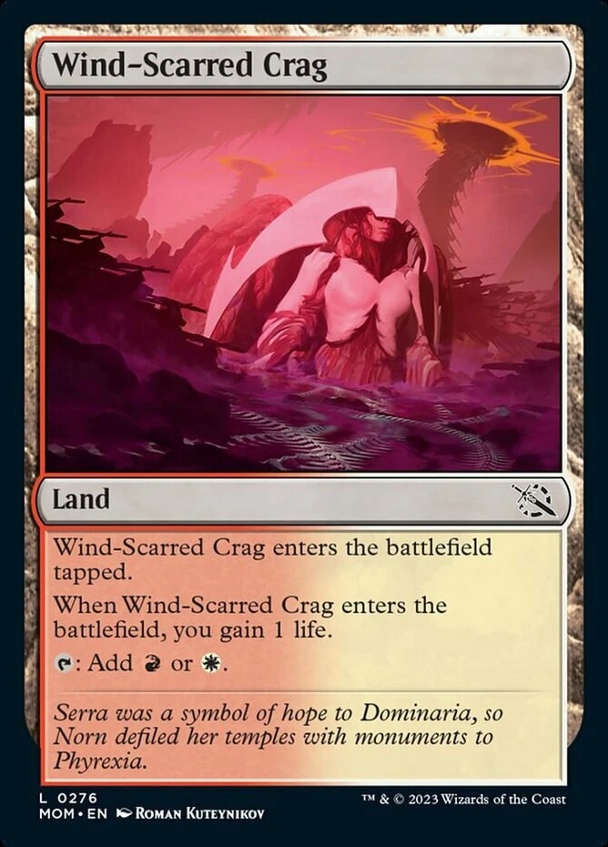 x1 Wind-Scarred Crag - March of the Machines - NM - MTG - Image 1 of 1