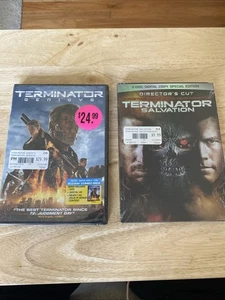 Terminator Salvation / Genisys (2 Disc Director's Cut) Two Movies Brand New! - Bild 1 von 3