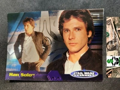 2006 Topps Star Wars Evolution Han Solo Harrison Ford Card #28 - Image 1 of 2