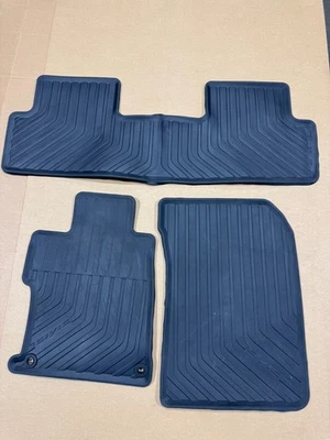 721245. Alfombrillas de goma para todas las estaciones Mazda CX-5 2013-2016 OEM 00008BR12 Foto 1 de 4