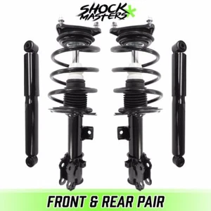 Front Complete Strut Assemblies Rear Shocks for 2014-2017 Kia Forte - Picture 1 of 6