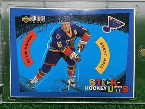 1997-98 Upper Deck Collector's Choice Stick-Ums Brett Hull #S26 - Picture 1 of 10